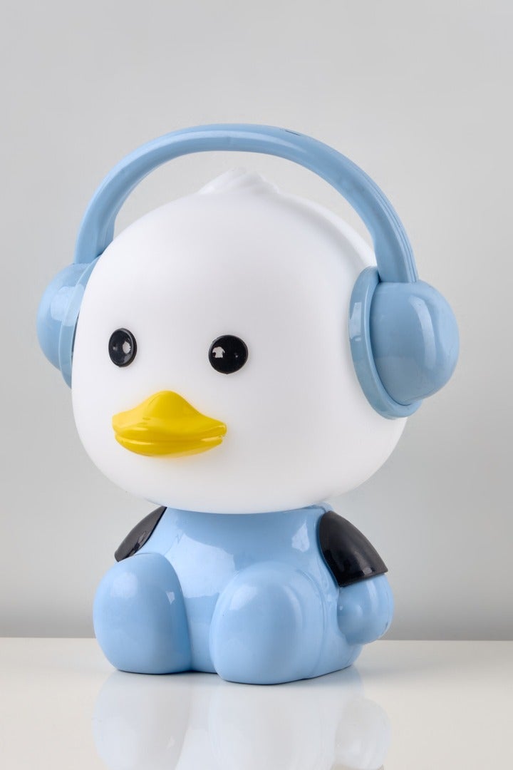 نجفة شوب اباجوره اطفال علي شكل بطوط باللون اللبني اضاءه ليد 10*25*28