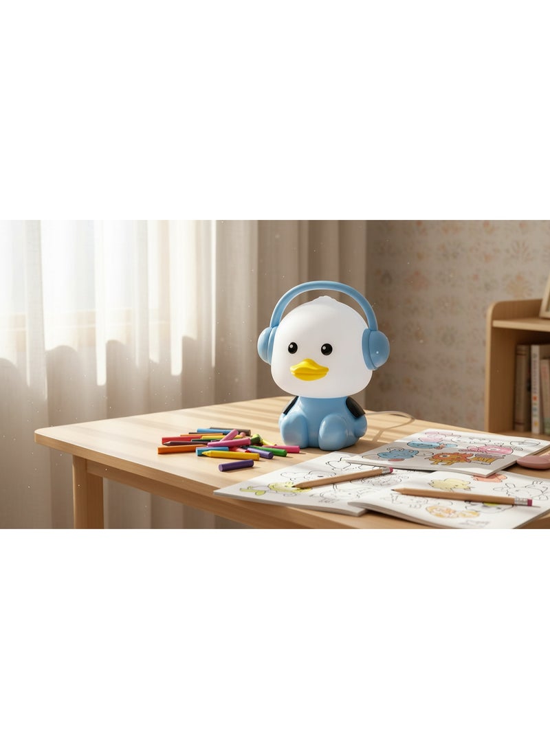 Nagafa Shop, Children'S Lamp In The Shape Of A Duck, Milky Color, Led Lighting, 10*25*28 - Image 3