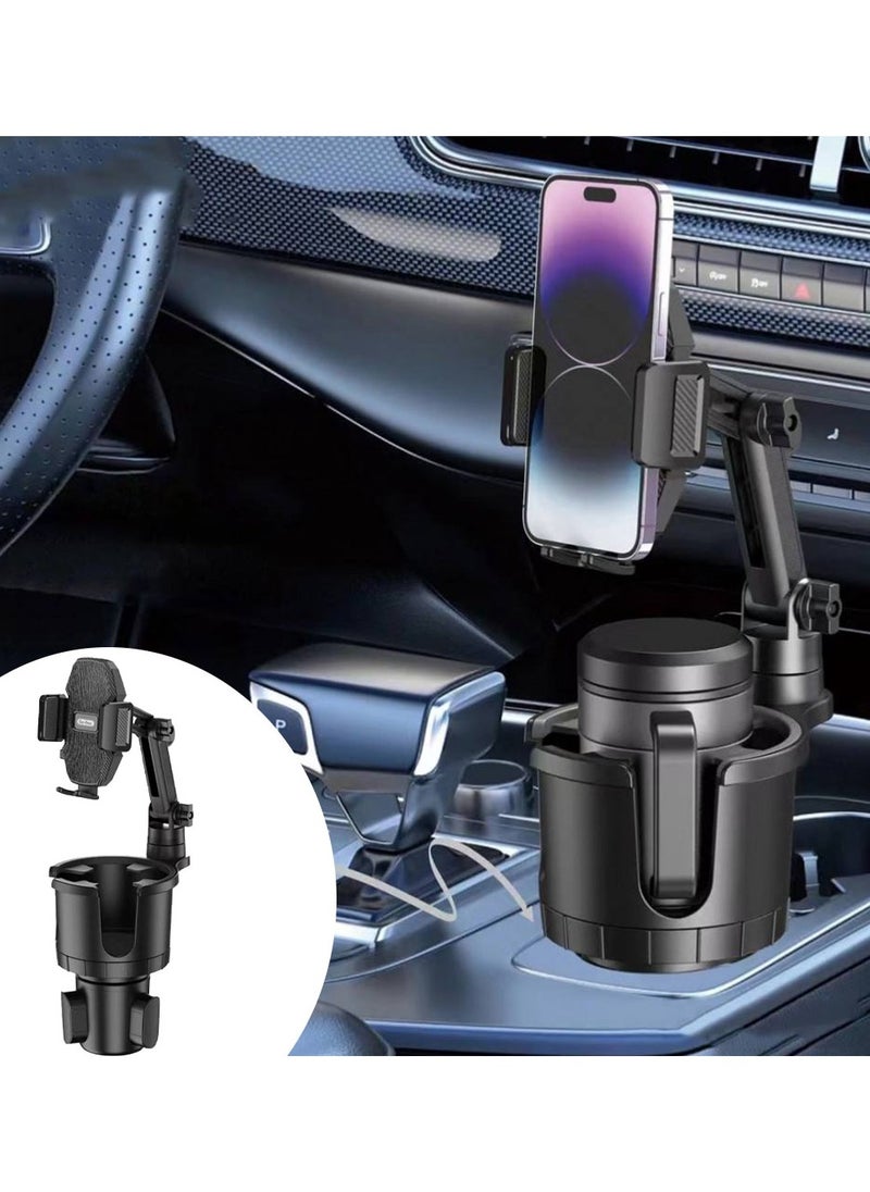 جو-ديز - حامل أكواب السيارة Go-Des HD566 متعدد الوظائف وقابل للتعديل وموفر للمساحة - Image 1