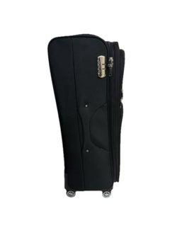 Generic 4 Piece Travel Bag Set Black Acrylonitrile Butadiene Styrene (ABS)  - Image 5