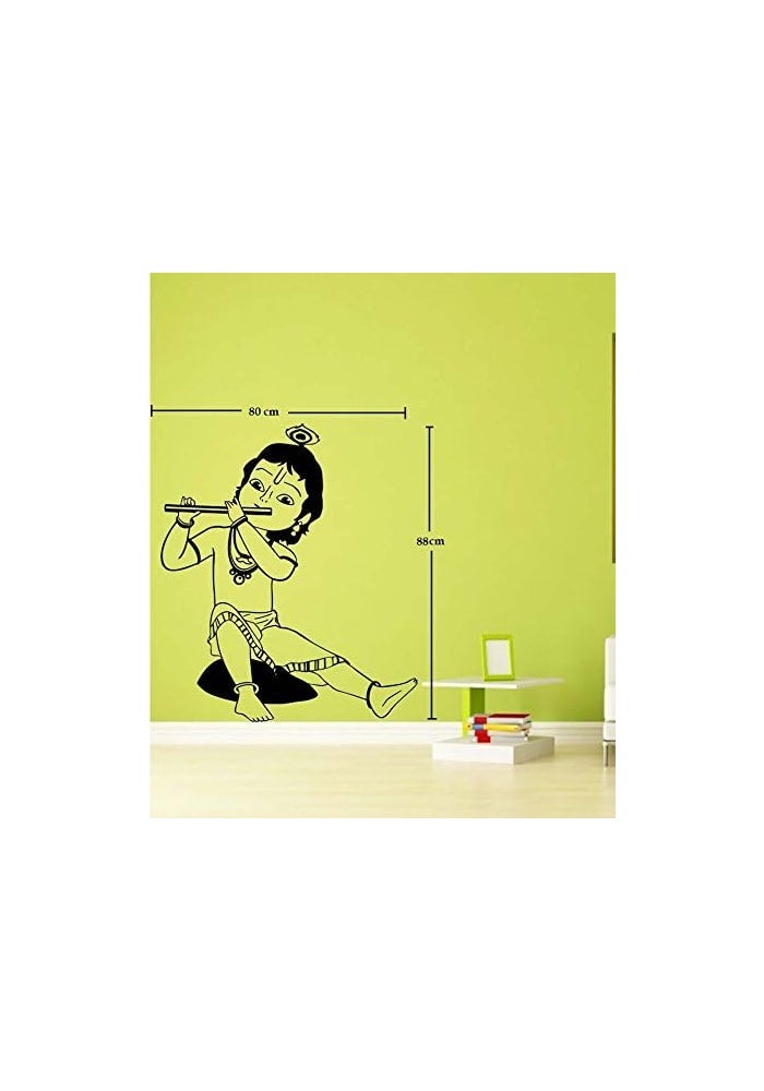Asmi Collection Asmi PVC Wall Sticker of Lord Krishna - Image 3