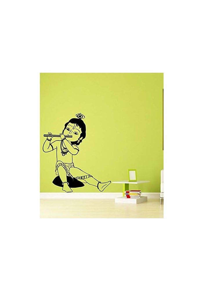 Asmi Collection Asmi PVC Wall Sticker of Lord Krishna - Image 2
