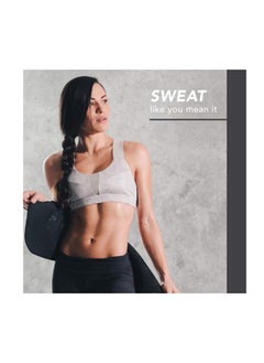 SPORTS RESEARCH Sweet Sweat Waist Trimmer 'Xtra Coverage' Belt Black/White XXL  - Image 2