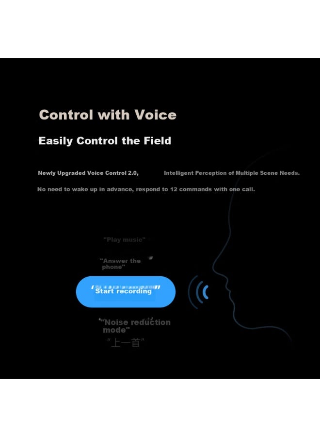 Iflytek Ai Conference Noise Cancelling Wireless Bluetooth Earphones Pro 3 Titanium Gold Recording Translation Smart In-ear Earphones Compatible With Apple Huawei Xiaomi - Image 4