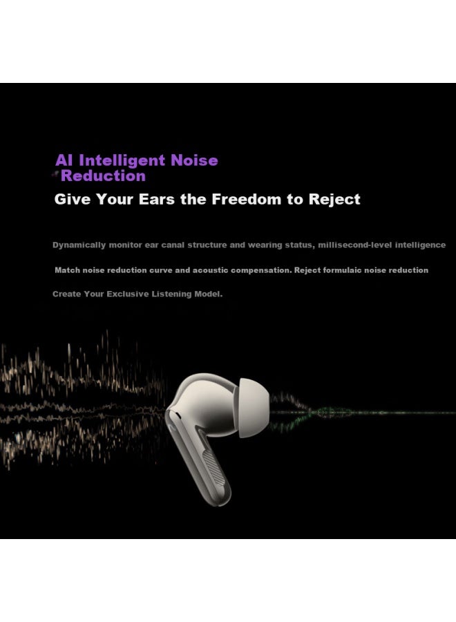 Iflytek Ai Conference Noise Cancelling Wireless Bluetooth Earphones Pro 3 Titanium Gold Recording Translation Smart In-ear Earphones Compatible With Apple Huawei Xiaomi - Image 2