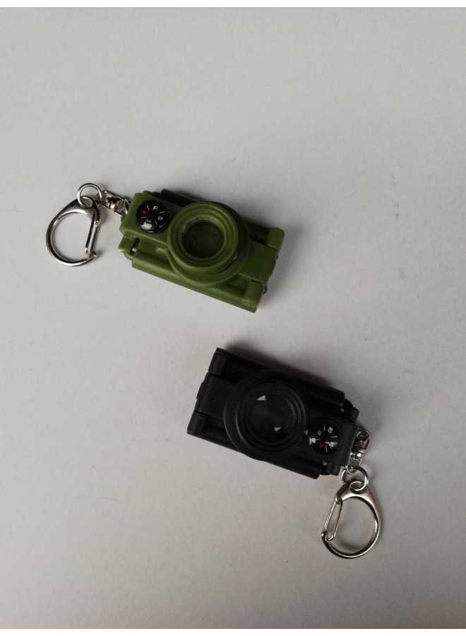 Generic Children's Mini Telescope Single Barrel With Light Folding Telescope Keychain Toy Promotional Gifts-Color:Green - Image 4