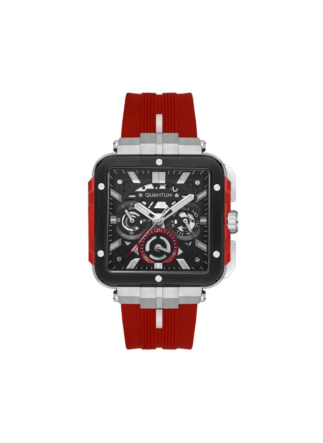 Quantum QUANTUM Men Multi Function Black Dial Watch - PWG1102.358  - Image 1