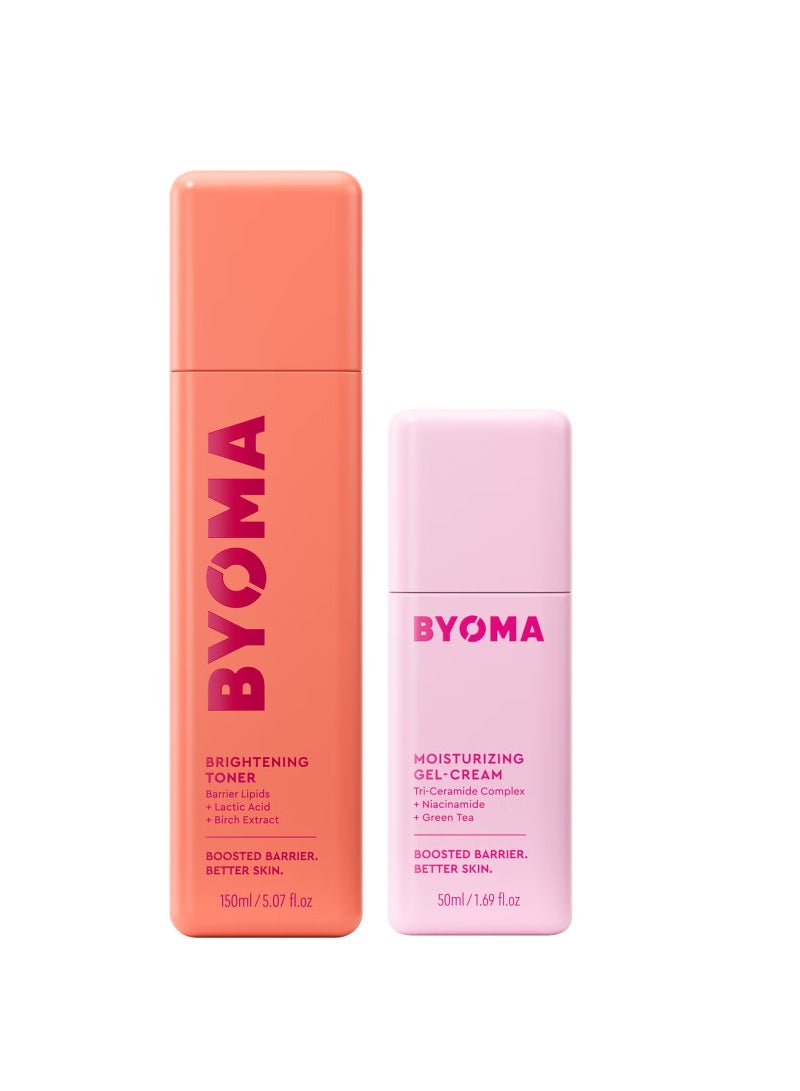 بيوما مجموعة كريم جل مرطب من بيوما ٥٠ مل وتونر مُشرق ١٥٠ مل - Image 1