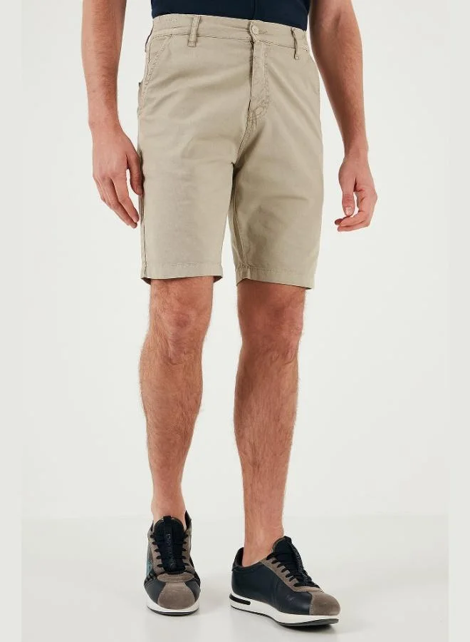 Buratti  Buratti Cotton Slim Tapered Bermuda Shorts Men's SHORTS 4503S67SMILANO for Men | Best Price UAE