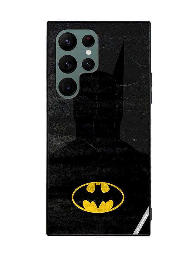 VR CREATIVE Protective Case Cover For Samsung Galaxy S22 Ultra 5G Batman Design Multicolour - Image 1