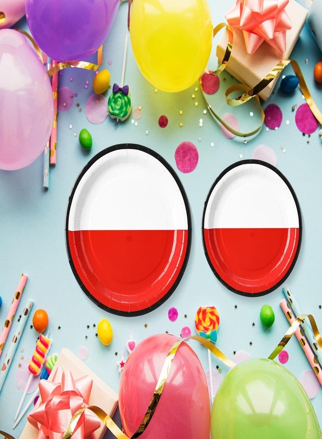 Pickmesh 50 Pcs Cartoon Animation Birthday Party Supplies Video Games Themed Party Plates Include 25 7-inch and 25 9-inch Plates Serves 25 Guests Ball Decoration - Image 4