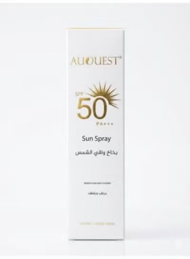AUQUEST Plus SPF 50 Sunscreen Spray – Superior Sun Protection 150ml