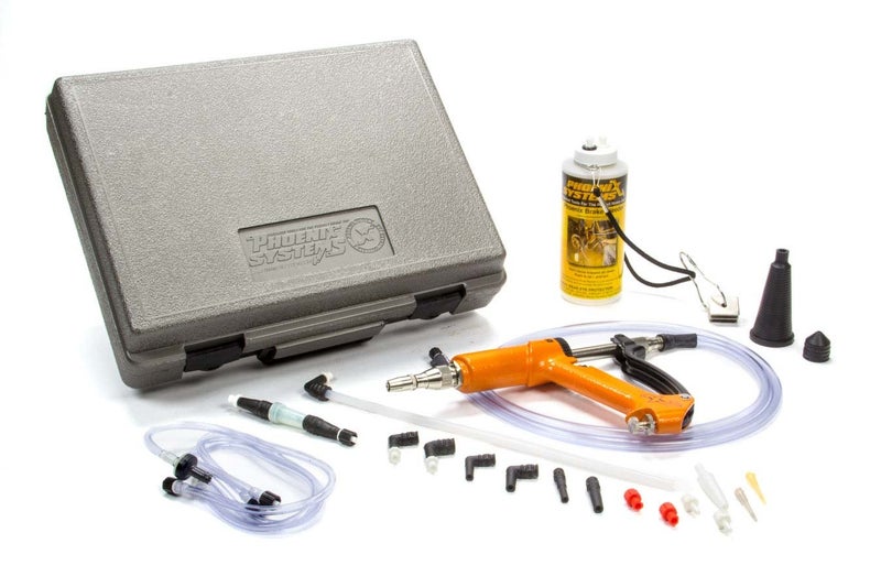 Phoenix Systems 2002HDB Heavy Duty Reverse Brake Clutch Bleeder One Person Bleeder Cast Aluminum