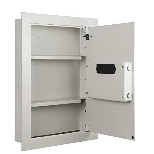 Paragon Lock & Safe In-Wall Safe with Keypad and 2 Manual Override Keys - Protect Money, Jewelry, and Passports at Home or Business by Paragon Safes (White) - Image 3