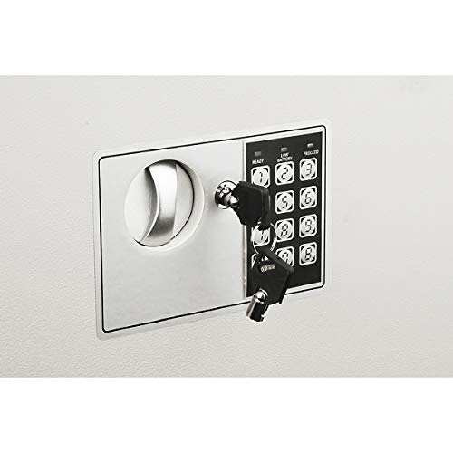 Paragon Lock & Safe In-Wall Safe with Keypad and 2 Manual Override Keys - Protect Money, Jewelry, and Passports at Home or Business by Paragon Safes (White) - Image 5