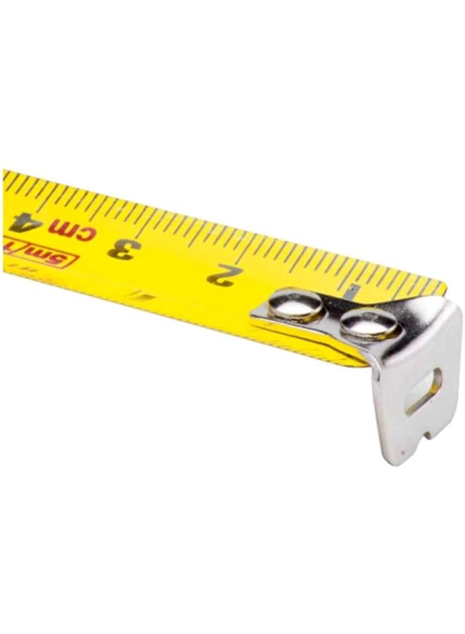 NIBEMINENT Power Lock Measuring Tape Silver/Black/Yellow 5meter - Image 4