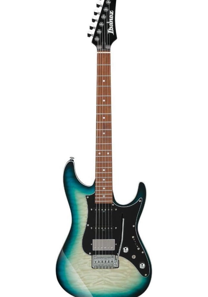 ايبانيز غيتار كهربائي إيبانيز بريميوم AZ24P1QM - لون أشقر محيطي عميق - Image 1