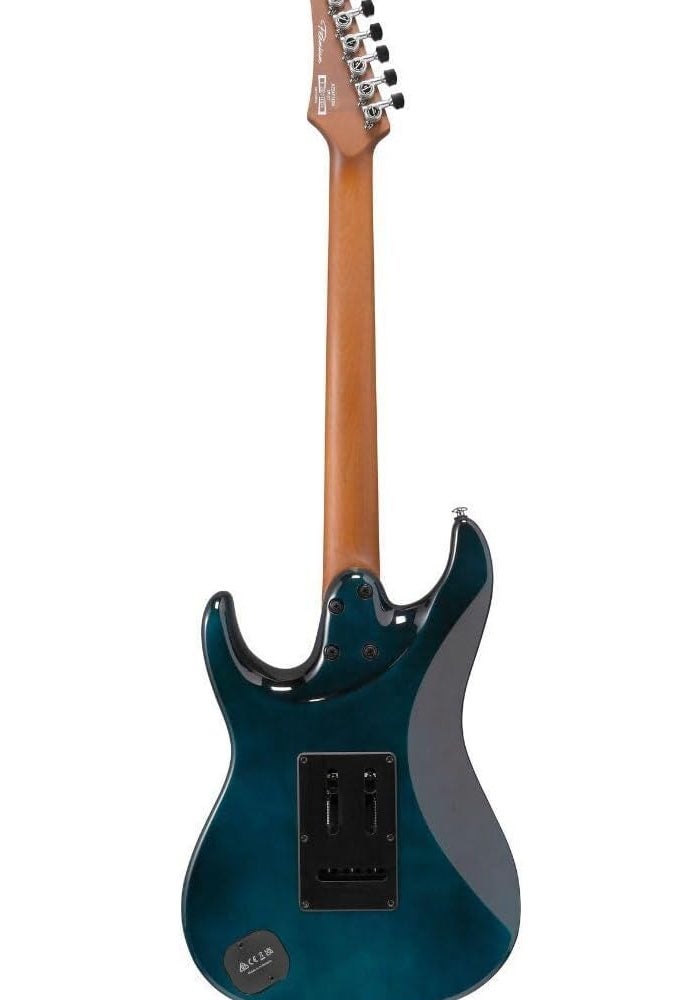 ايبانيز غيتار كهربائي إيبانيز بريميوم AZ24P1QM - لون أشقر محيطي عميق - Image 2