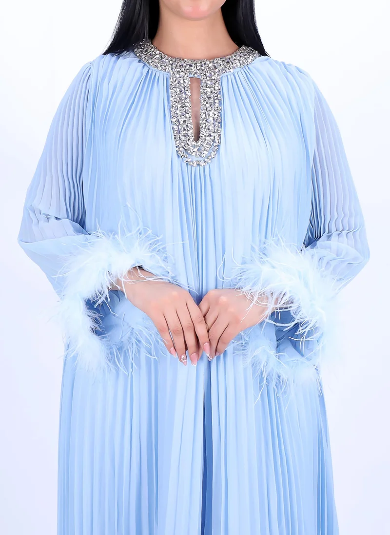 In Love Sky Blue Woman Daraat For Regular Use and Lifestyle