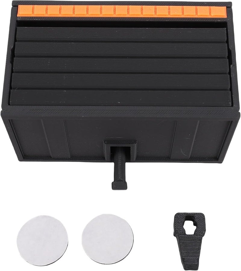 Wall Mounted Key Hook Dual Purpose Design Interactive Door Feature Entryway Key Organizer Color A - Image 1