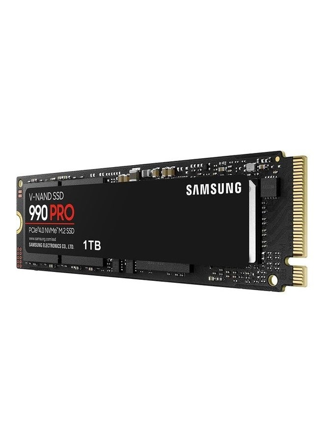 Samsung - 990 Pro 1 TB NVMe M.2 Internal SSD, PCIe Gen 4.0 x4, NVMe 2.0 Interface, 7450 MB/s Sequential Read Speed, 6900 MB/s Sequential Write Speed, V-NAND 3-bit MLC - Image 1