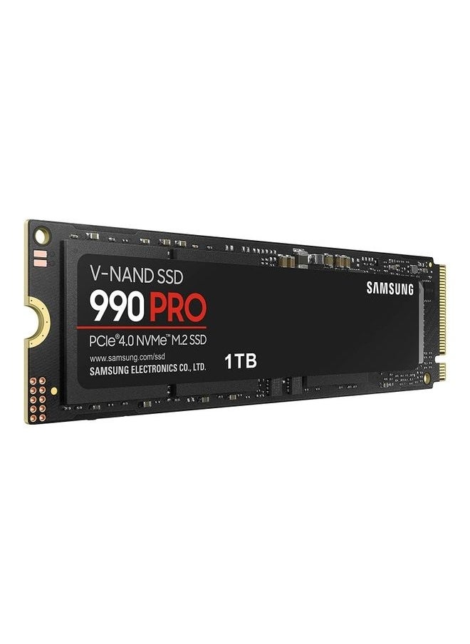 Samsung - 990 Pro 1 TB NVMe M.2 Internal SSD, PCIe Gen 4.0 x4, NVMe 2.0 Interface, 7450 MB/s Sequential Read Speed, 6900 MB/s Sequential Write Speed, V-NAND 3-bit MLC - Image 1
