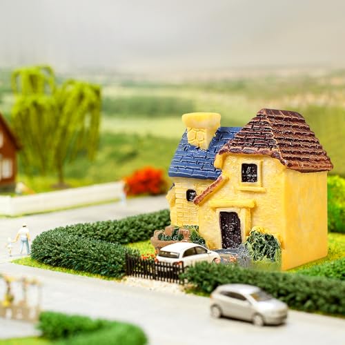 TINKSKY 4pcs Miniature Dollhouse Bonsai Craft Garden Resin Landscape DIY Villa Decor, Birthday Gift for Children - Image 5