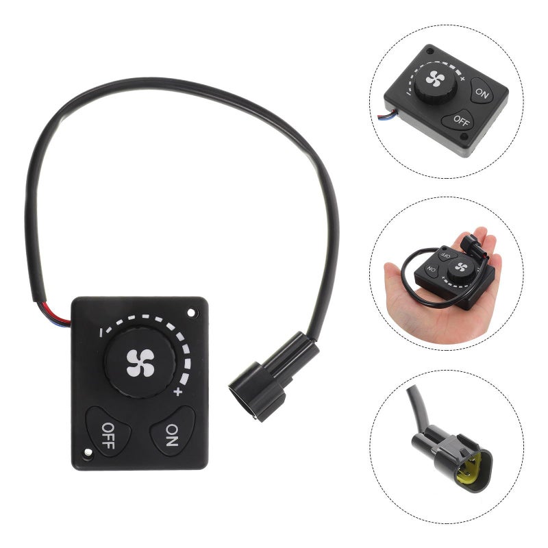 Universal 12V 24V Car Parking Heater Control Knob Switch Replacement Controller - Image 5