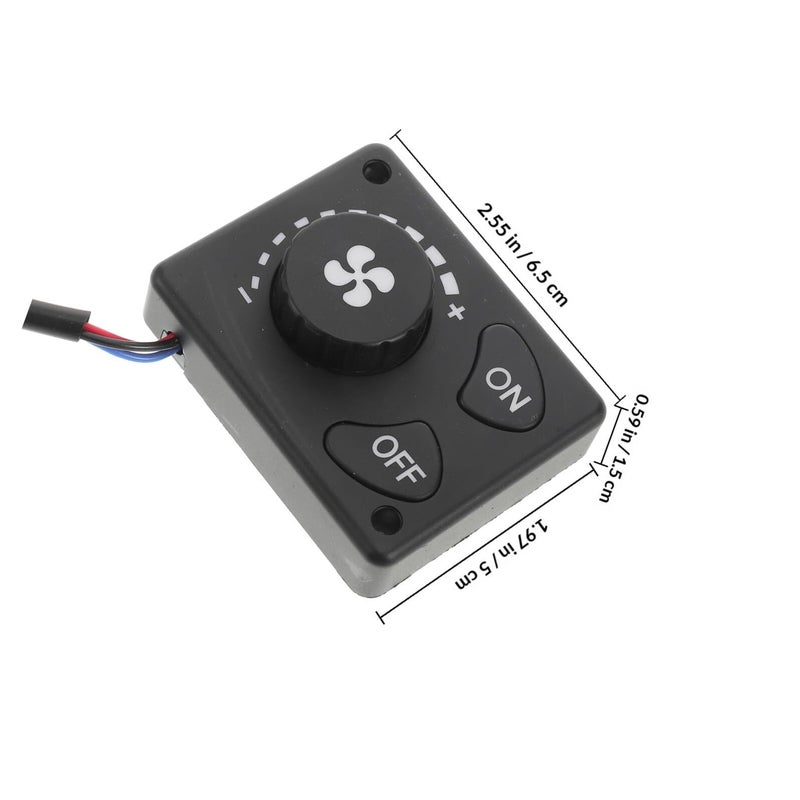 Universal 12V 24V Car Parking Heater Control Knob Switch Replacement Controller - Image 3