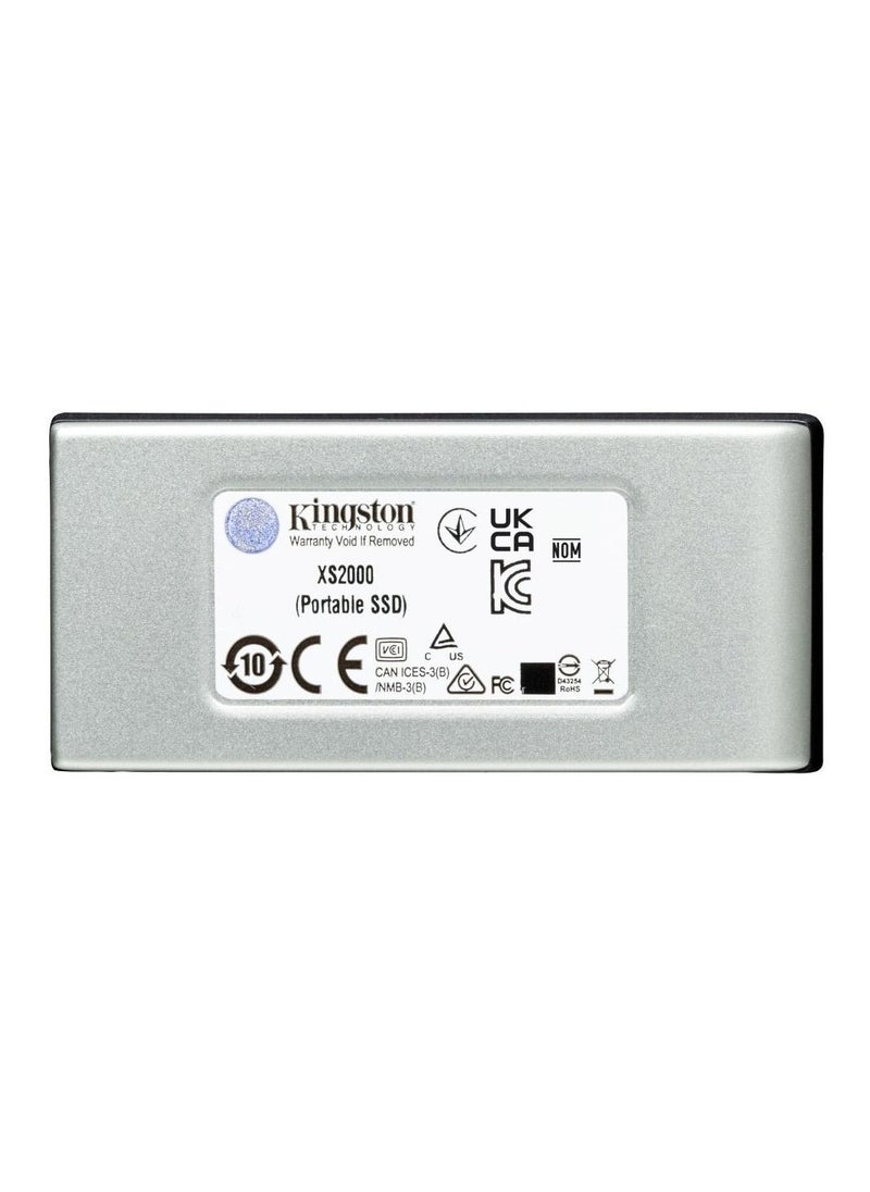 Kingston - Kingston XS2000 Portable SSD 500GB - Image 1