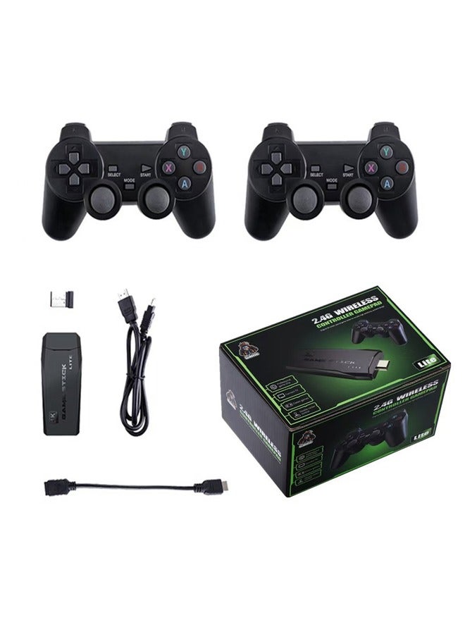 Game Stick Lite 2.4G Wireless Retro Gaming Console With Dual Controllers - Image 1