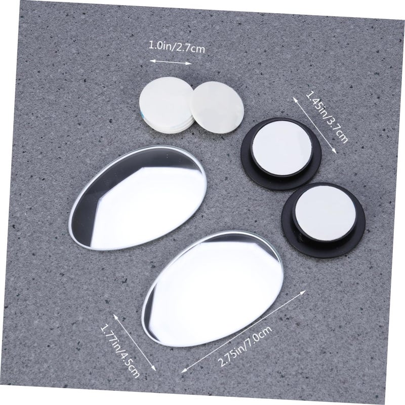 360 Degree Wide Angle Convex Car Visor Mirror Stick For SUV Rear View Accessories - Image 3