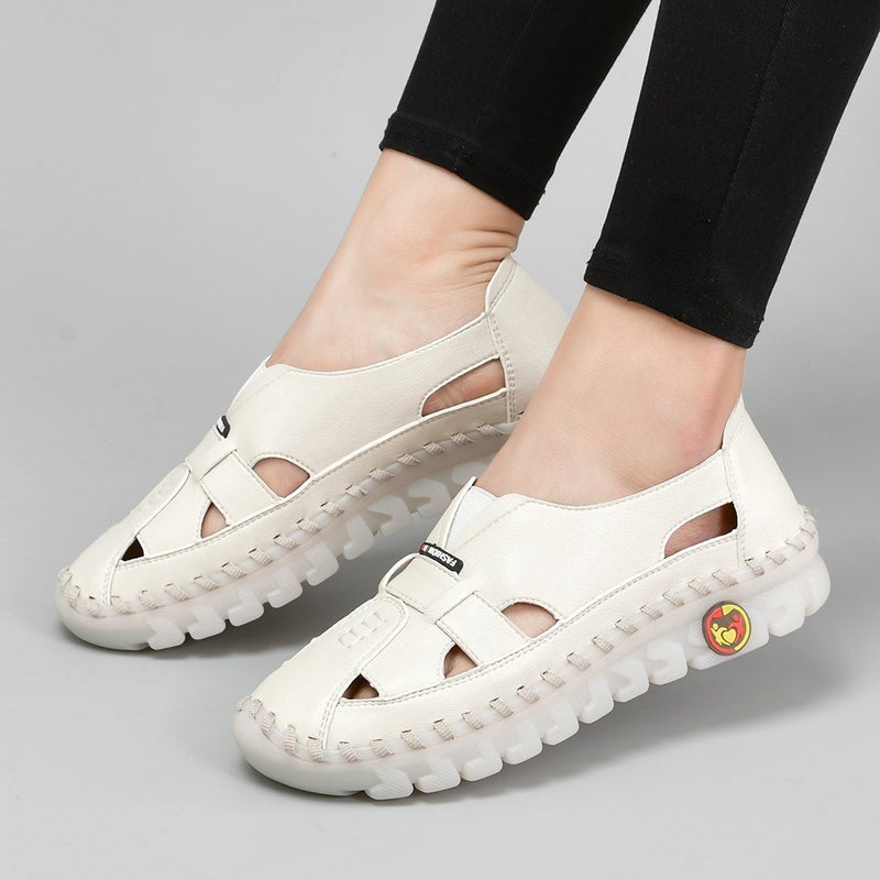 Hand-stitched Flat Sandals for Women - Image 2