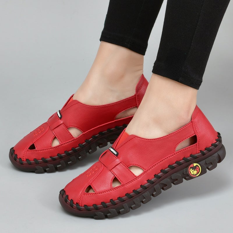 Hand-stitched Flat Sandals for Women - Image 4