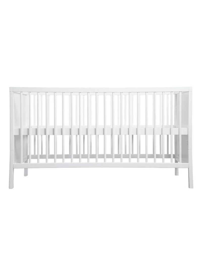 Bumble & Bird Tory Crib To T oddler Wooden Bed -White - Image 3