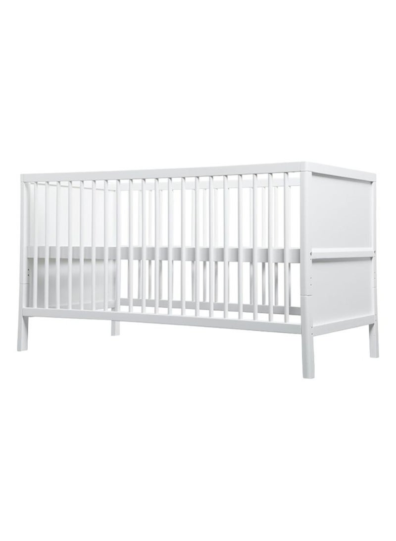 Bumble & Bird Tory Crib To T oddler Wooden Bed -White - Image 4