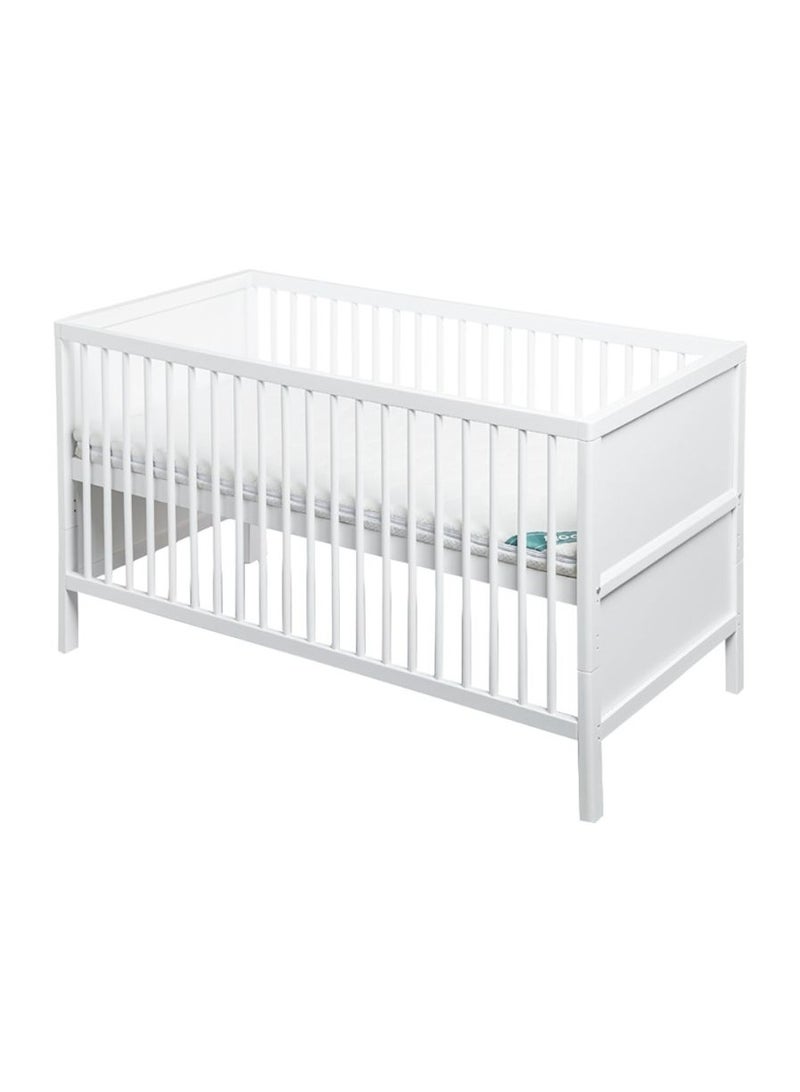Bumble & Bird Tory Crib To T oddler Wooden Bed -White - Image 1