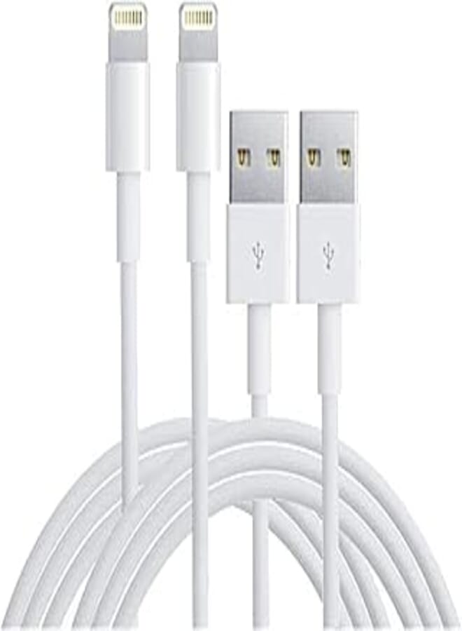 OR iPhone 5 iPad Air Mini Charging Sync Cable - 2 x 1M - White 