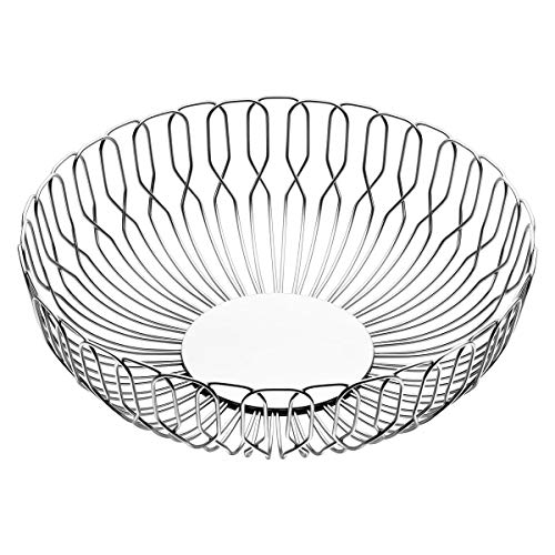 Georg Jensen Alfredo Large Stainless Steel Serving Basket, 10.24" - Image 1