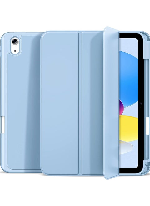 Case for iPad 10th Generation with Pen Holder iPad Protective Smart Stand Case for iPad 10 Generation
