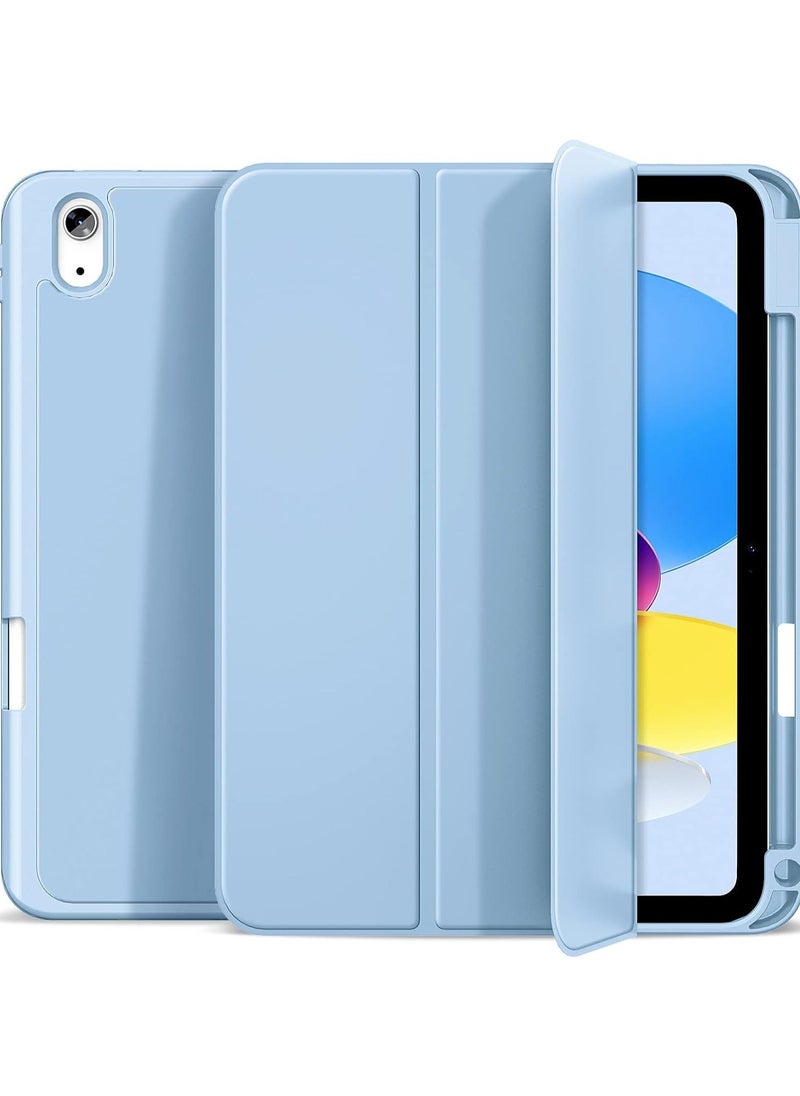 VKL - Case for iPad 10th Generation with Pen Holder iPad Protective Smart Stand Case for iPad 10 Generation - Image 1