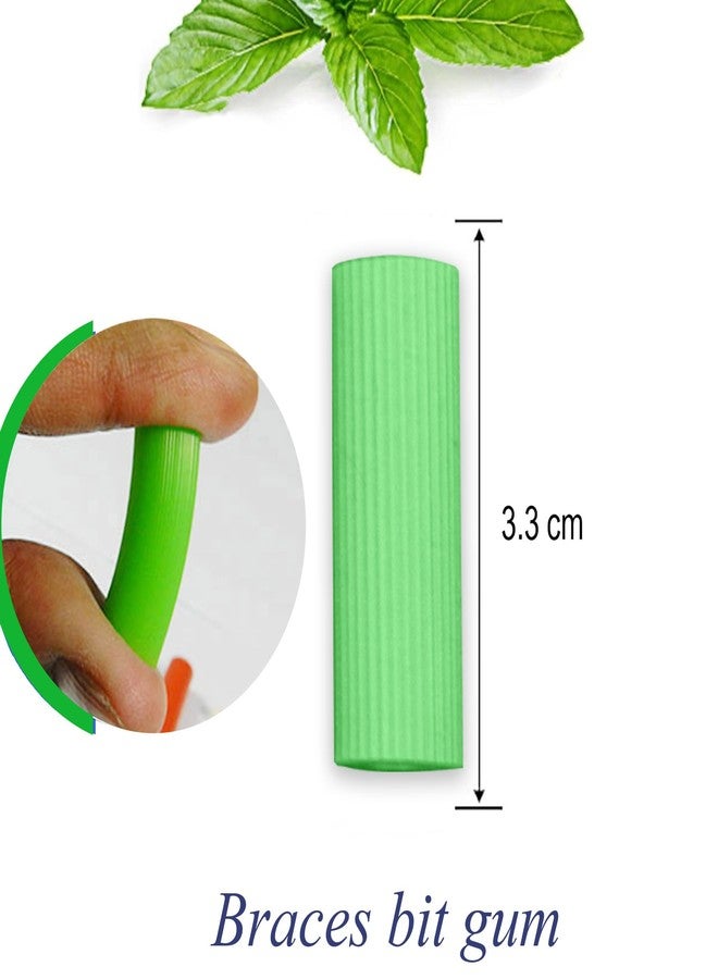 Dentosmile Chewies Seater in Green Colour with Carry Case for Aligner Chompers Trays (Unscented) - Image 4