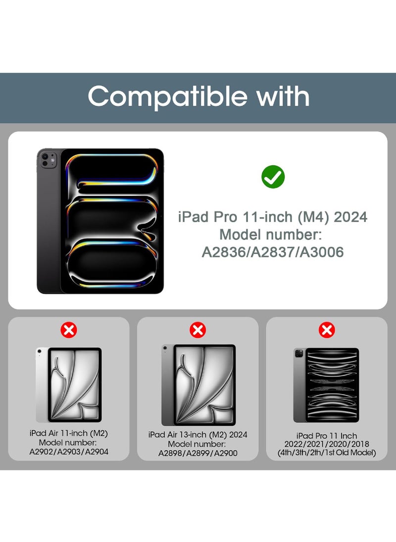 روك بو Procase حامي الشاشة لباد برو a2836 a2837 a006-2 حزمة 11 بوصة M4 2024 تشديد الزجاج حامي الفيلم  - Image 2