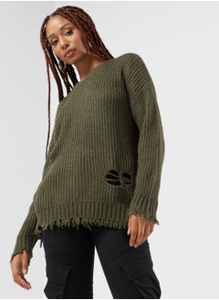 izzue Logo Knit Sweatshirt  - Image 1