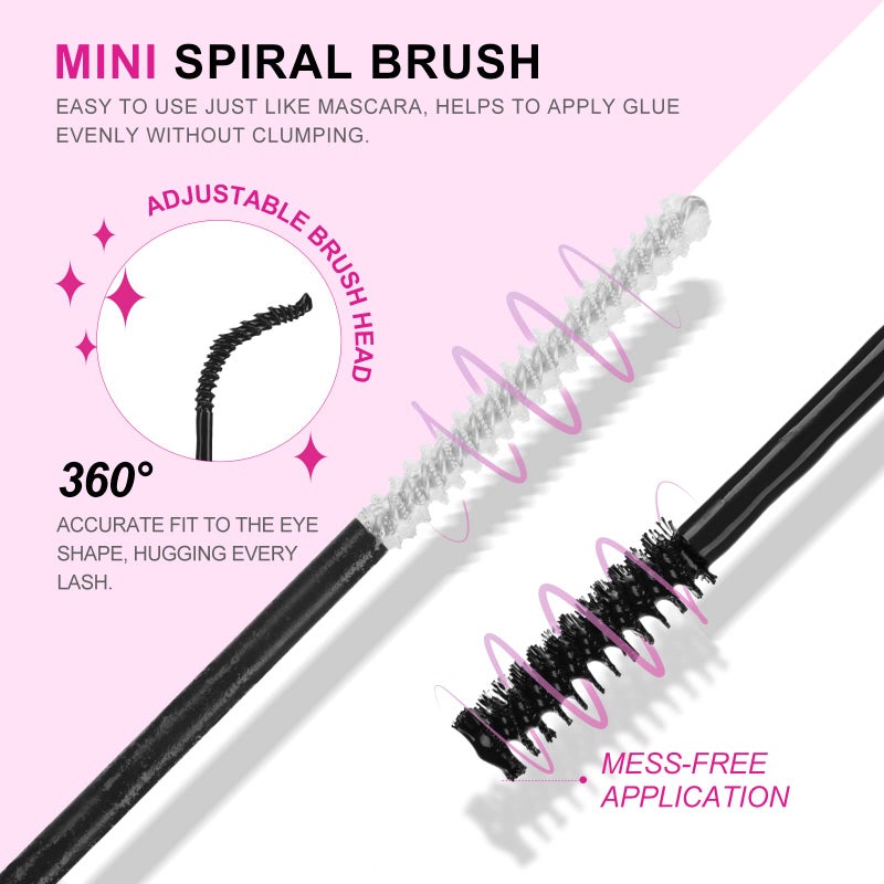 CALAILIS Lash Bond and Seal, Cluster Lash Glue for Lash Clusters - Strong Hold, Long Lasting 7+ Days, Waterproof, Non-irritating, Suitable for Sensitive Eyes - Image 3