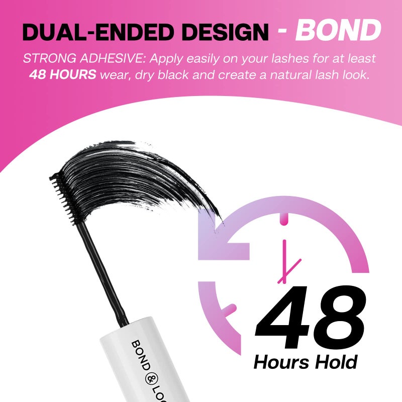 CALAILIS Lash Bond and Seal, Cluster Lash Glue for Lash Clusters - Strong Hold, Long Lasting 7+ Days, Waterproof, Non-irritating, Suitable for Sensitive Eyes - Image 5