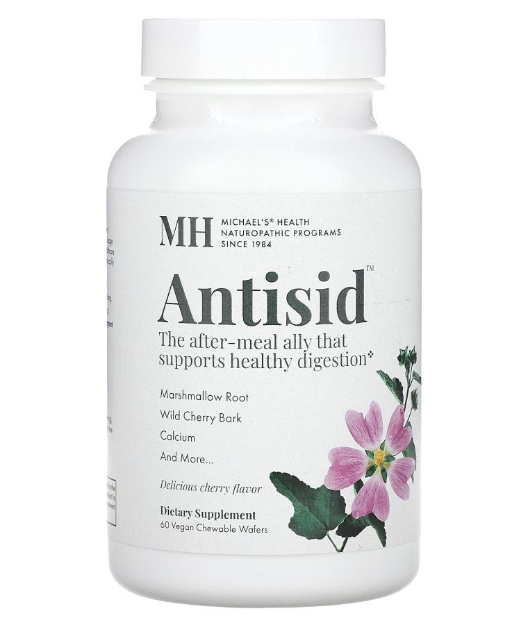 MICHAEL'S Antisid Cherry 60 Vegan Chewable Wafers