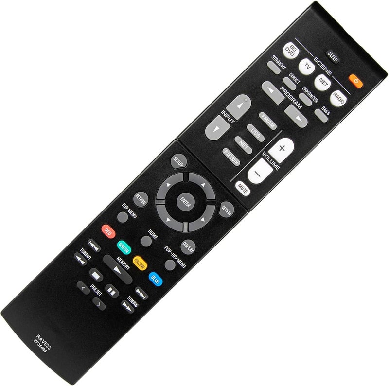 CHOUBENBEN Replacement for Yamaha Receiver Remote Control RAV533 ZP35490 RX-V479 RX-V479BL RX-V579 - Image 4