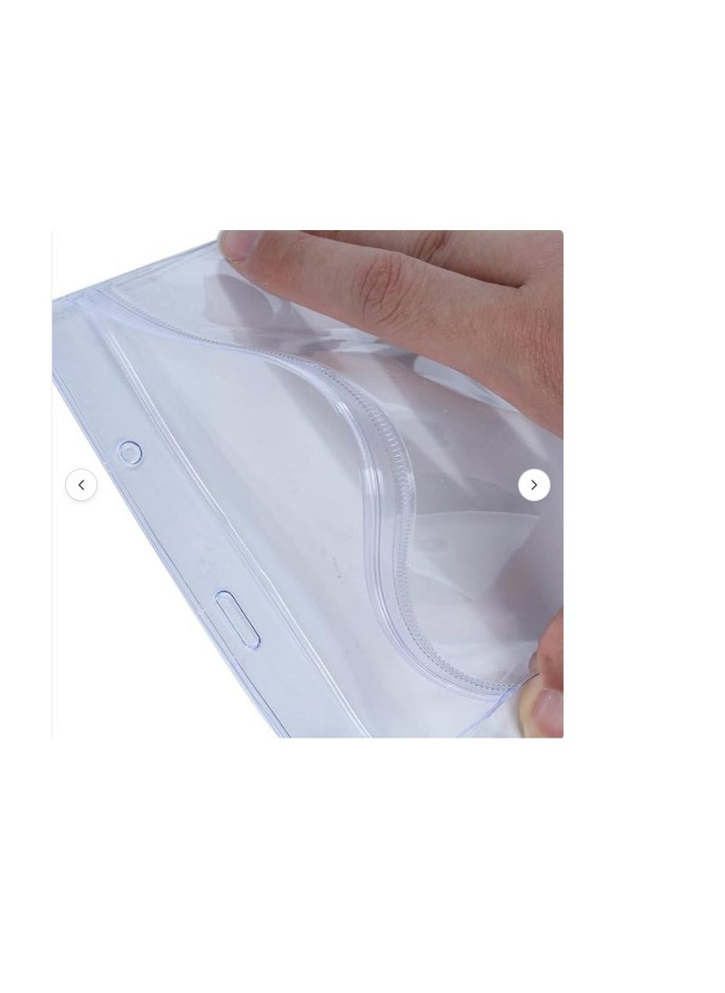 Generic - A5 size transparent hard PVC used for documents up to 148 x 210mm or 5.8 x 8.3 inch. Perfect for picture, certificate, drawing and more. - Image 1