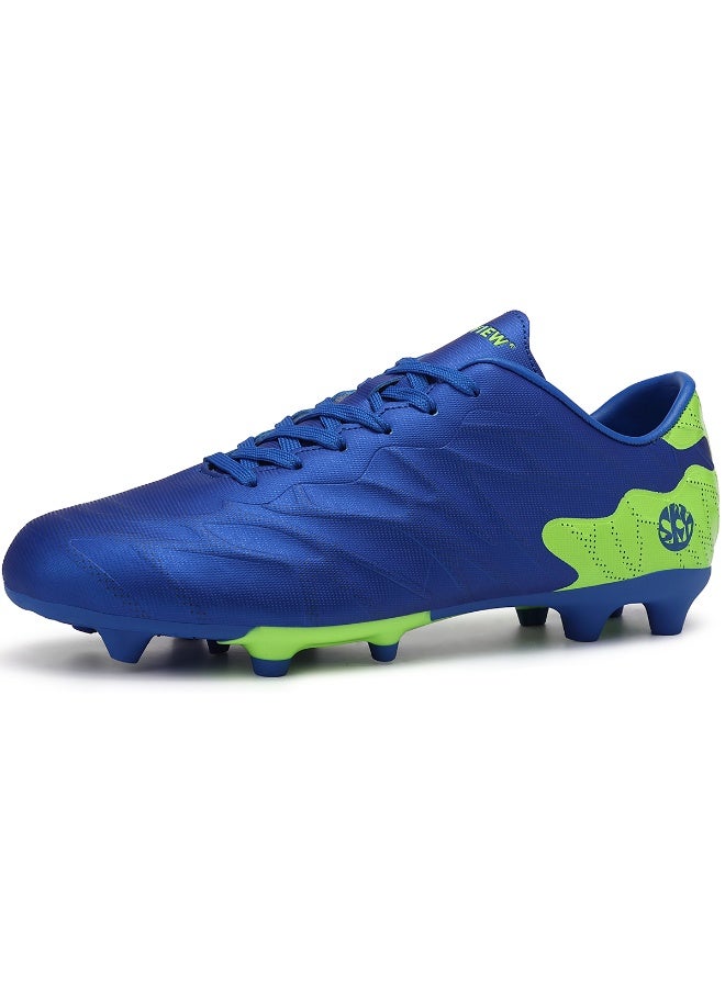 Sky View Unisex Sizes Soccer Cleats with Lace-Up FG sole spikes for Training Athletic Outdoor/Indoor ground Comfortable Lightweight and Durable for Men,Women,Football Training Sneakers - Image 1